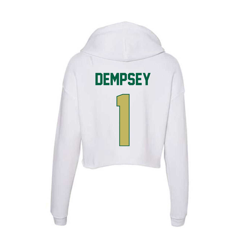 UAB - NCAA Football : Colby Dempsey - Women's Crop Fleece Hoodie-1