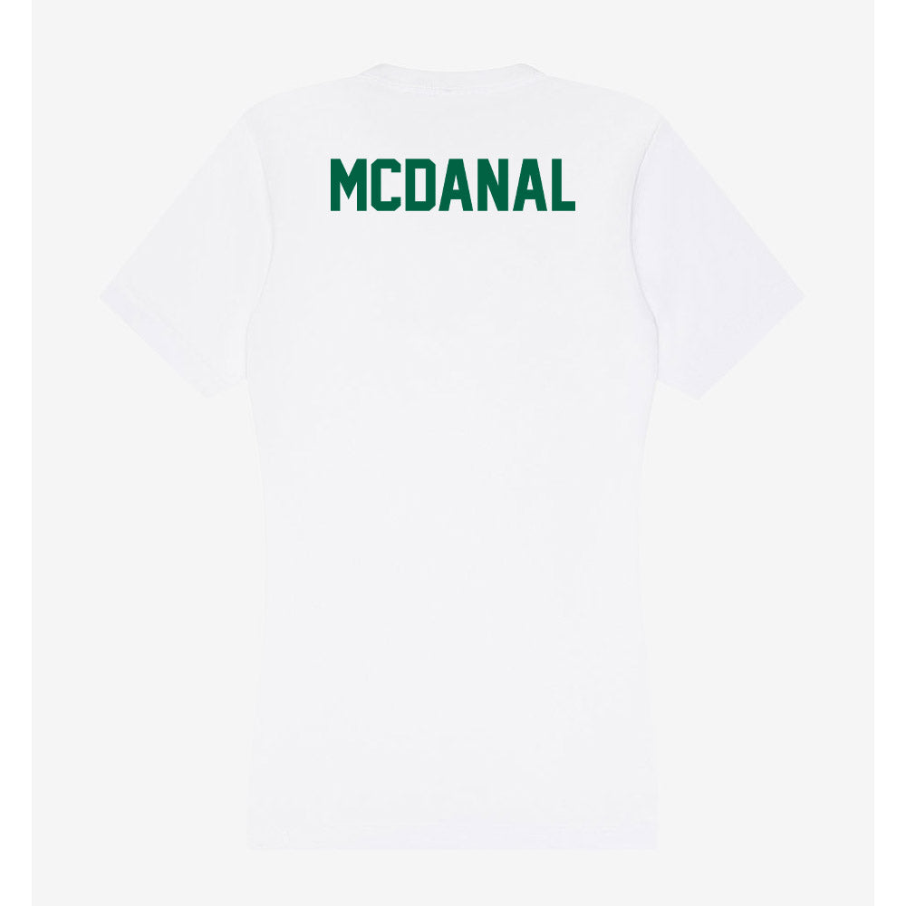 UAB - NCAA Women's Track & Field : Mya McDanal - Women's V-Neck T-Shirt-1
