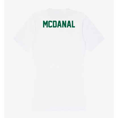 UAB - NCAA Women's Track & Field : Mya McDanal - Women's V-Neck T-Shirt-1