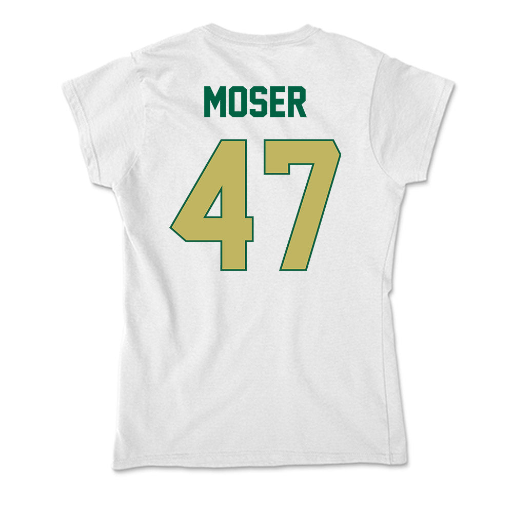  - NCAA Football : Caleb Moser - Soft Style Women’s T-Shirt-1