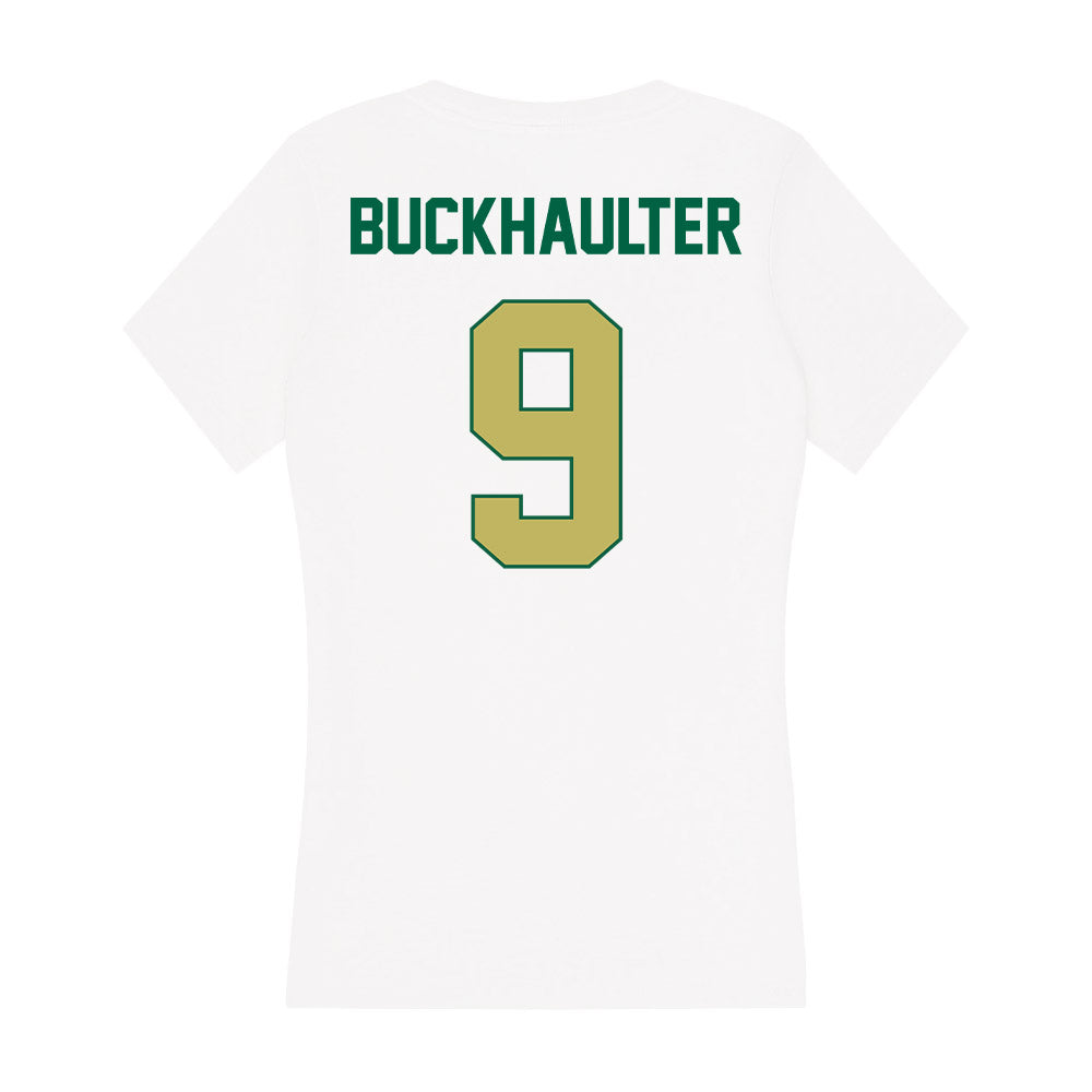 UAB - NCAA Football : Brandon Buckhaulter - Women's V-Neck T-Shirt-1