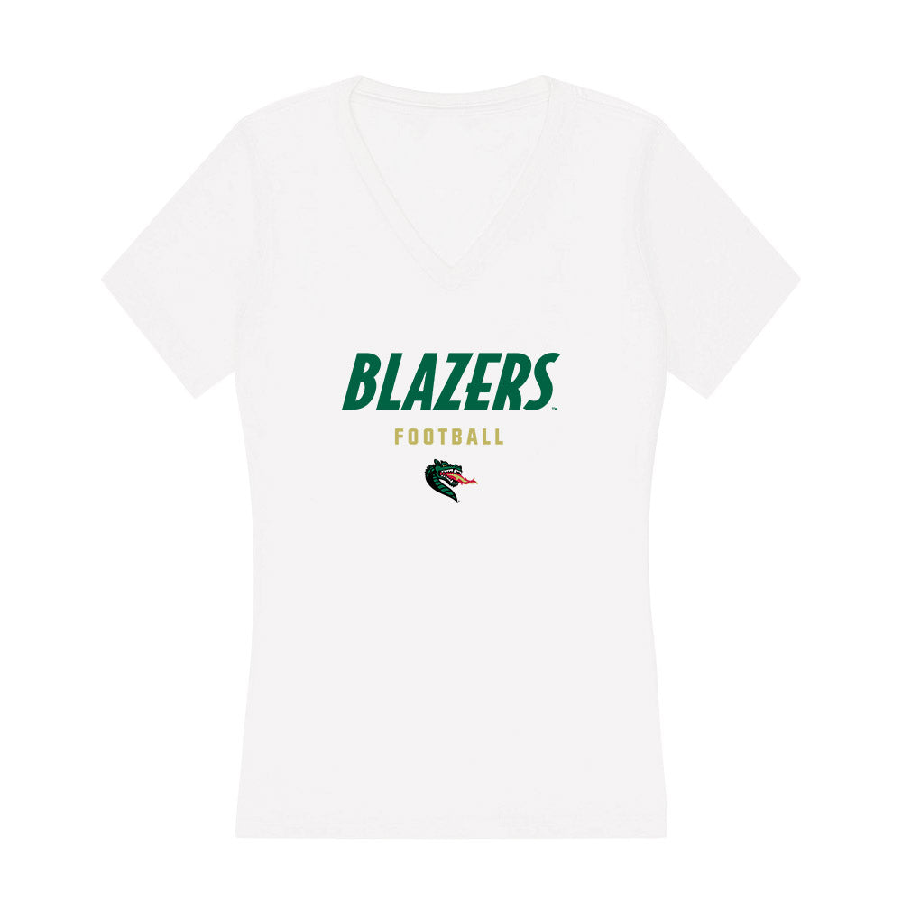 UAB - NCAA Football : Troy Jakubec - Women's V-Neck T-Shirt-0