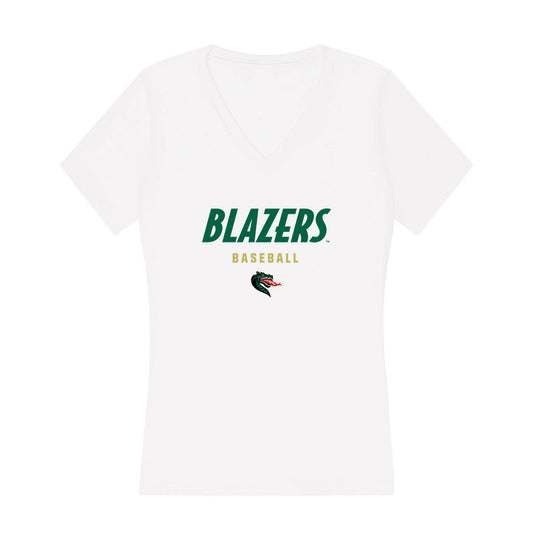 UAB - NCAA Baseball : Braxton Brooks - Women's V-Neck T-Shirt-0