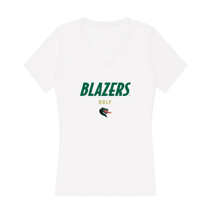 UAB - NCAA Women's Golf : Lauren Gilchrist - Women's V-Neck T-Shirt-0