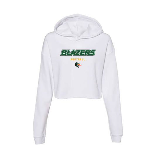UAB - NCAA Football : Jonathan Allen - Classic Shersey Women's Crop Fleece Hoodie-0