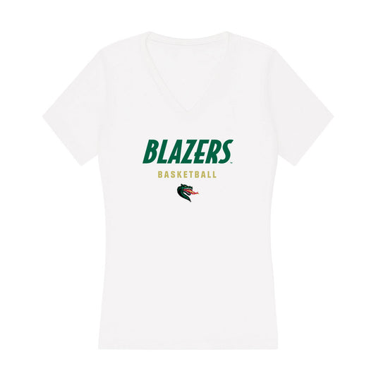 UAB - NCAA Men's Basketball : Quaran McPherson - Women's V-Neck T-Shirt-0