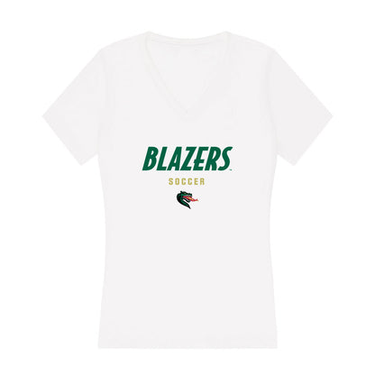 UAB - NCAA Women's Soccer : Sydney Bolinger - Women's V-Neck T-Shirt-0