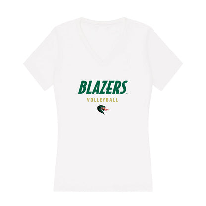 UAB - NCAA Women's Volleyball : Summer Snead - Women's V-Neck T-Shirt-0