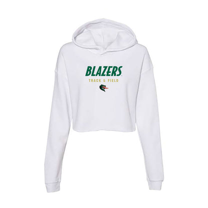 UAB - NCAA Women's Track & Field : Mya McDanal - Women's Crop Fleece Hoodie-0