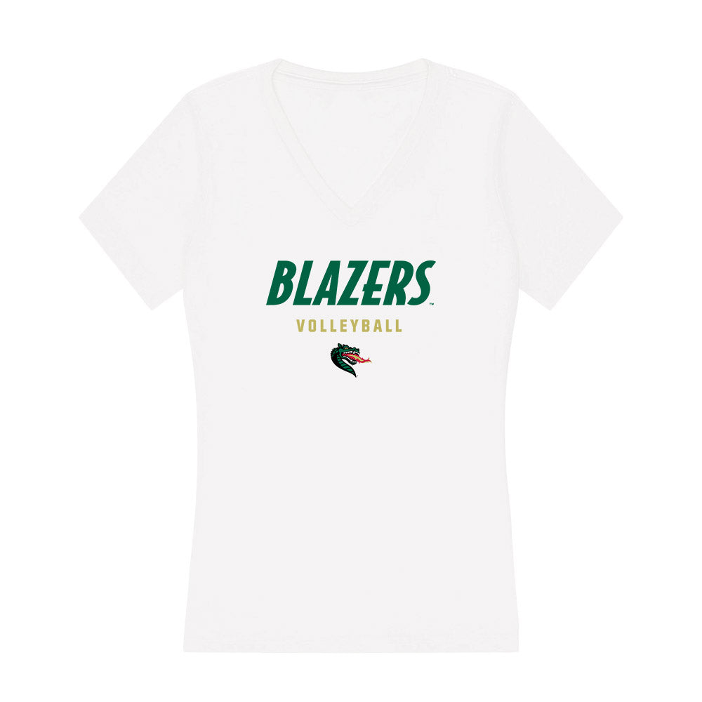 UAB - NCAA Women's Volleyball : Lia Beverly - Women's V-Neck T-Shirt-0