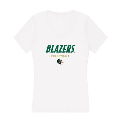 UAB - NCAA Women's Volleyball : Lia Beverly - Women's V-Neck T-Shirt-0