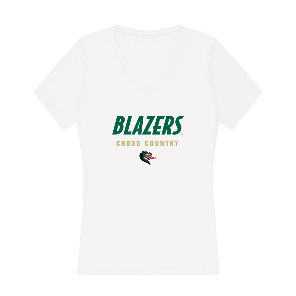 UAB - NCAA Women's Cross Country : Katie Keur - Women's V-Neck T-Shirt-0