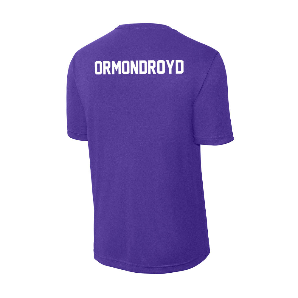 JMU - NCAA Women's Swimming & Diving : Tia Ormondroyd - Activewear T-Shirt-1