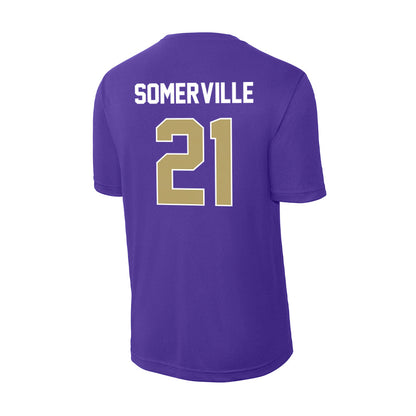 JMU - NCAA Football : Jamari Somerville - Activewear T-Shirt-1