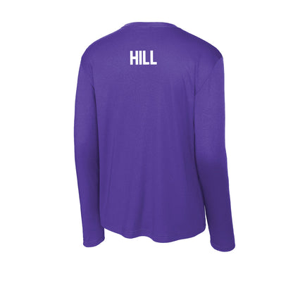 JMU - NCAA Women's Swimming & Diving : Emory Hill - Activewear Long Sleeve T-Shirt-1