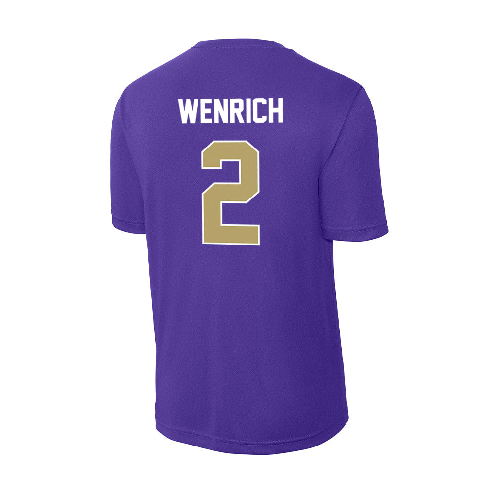 JMU - NCAA Women's Volleyball : Grace Wenrich - Activewear T-Shirt-1