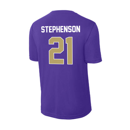 JMU - NCAA Women's Basketball : Zakiya Stephenson - Activewear T-Shirt-1