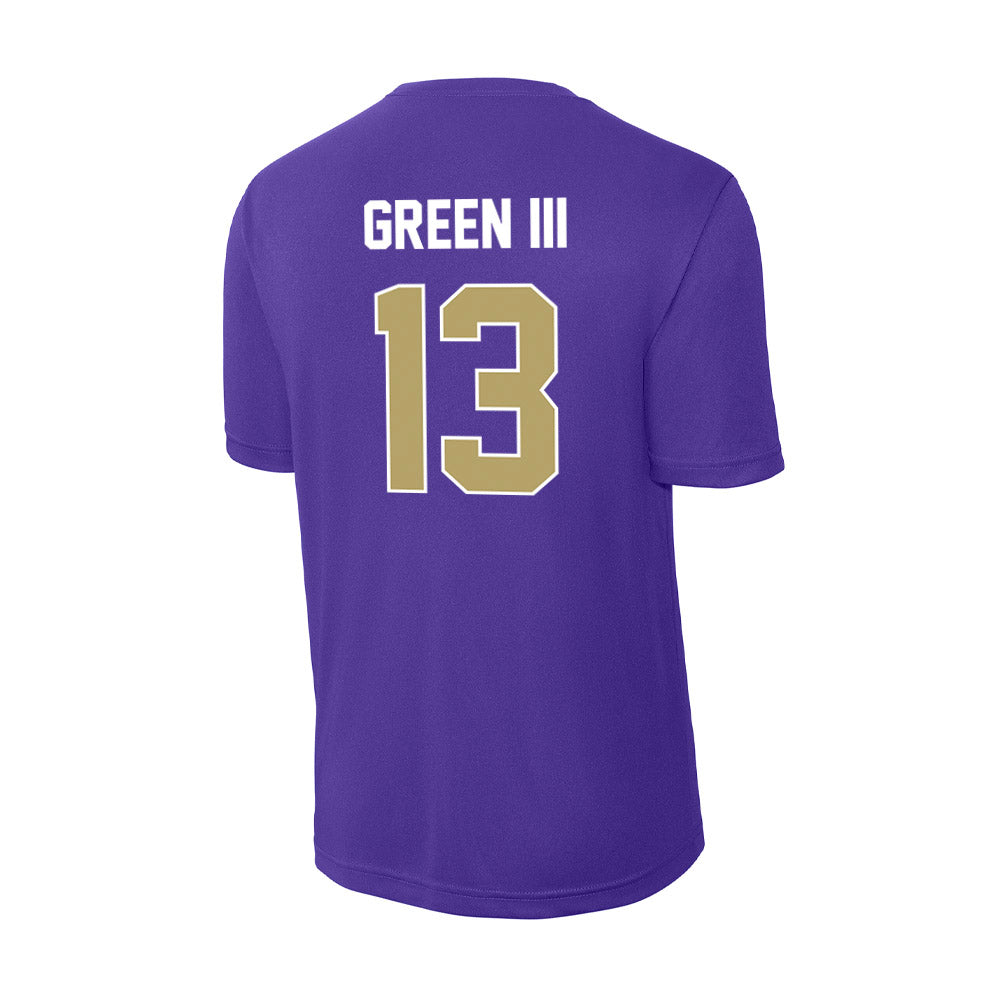 JMU - NCAA Men's Basketball : Michael Green III - Activewear T-Shirt-1