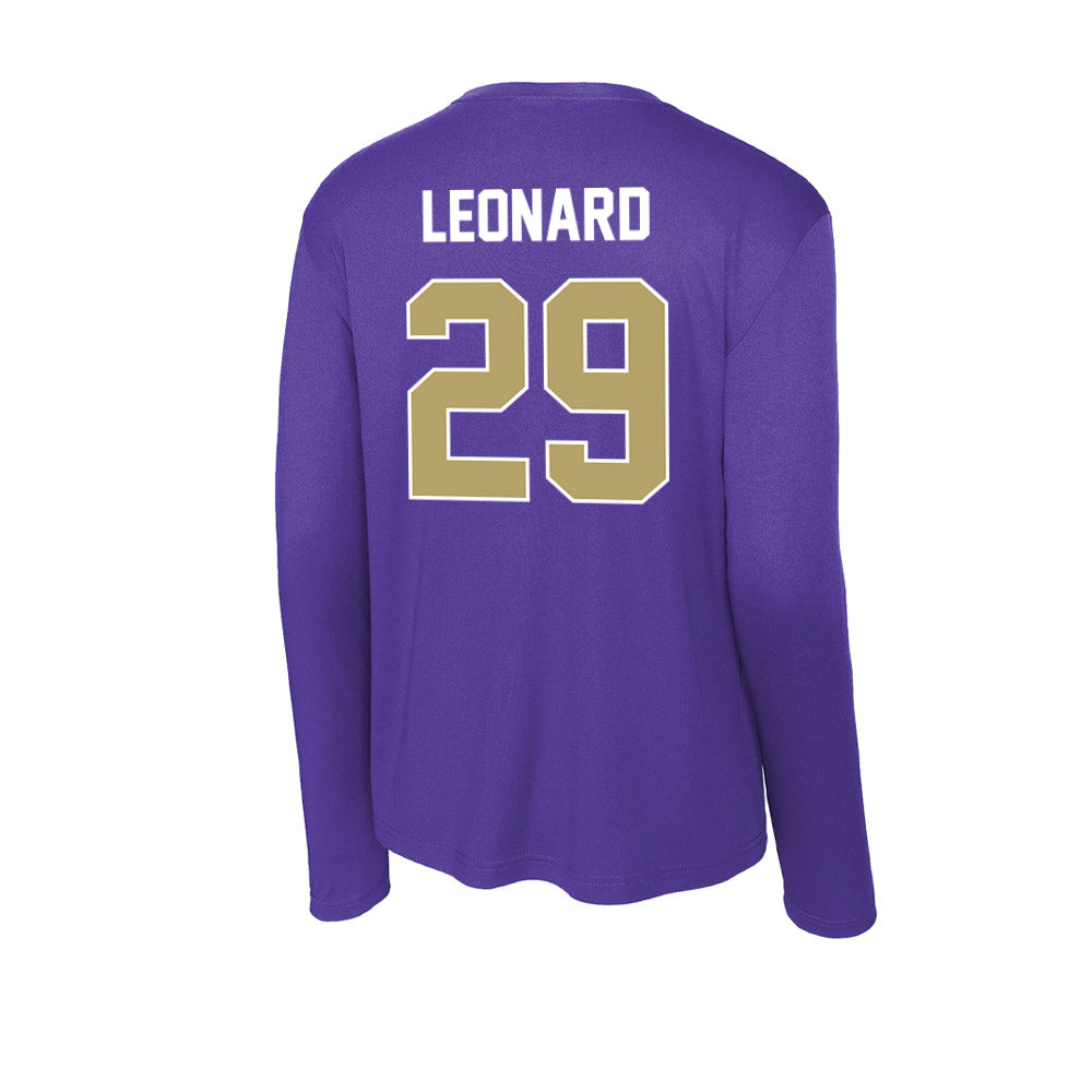 JMU - NCAA Football : Tre Leonard - Activewear Long Sleeve T-Shirt-1