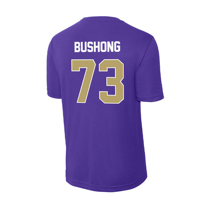 JMU - NCAA Football : Evan Bushong - Activewear T-Shirt-1