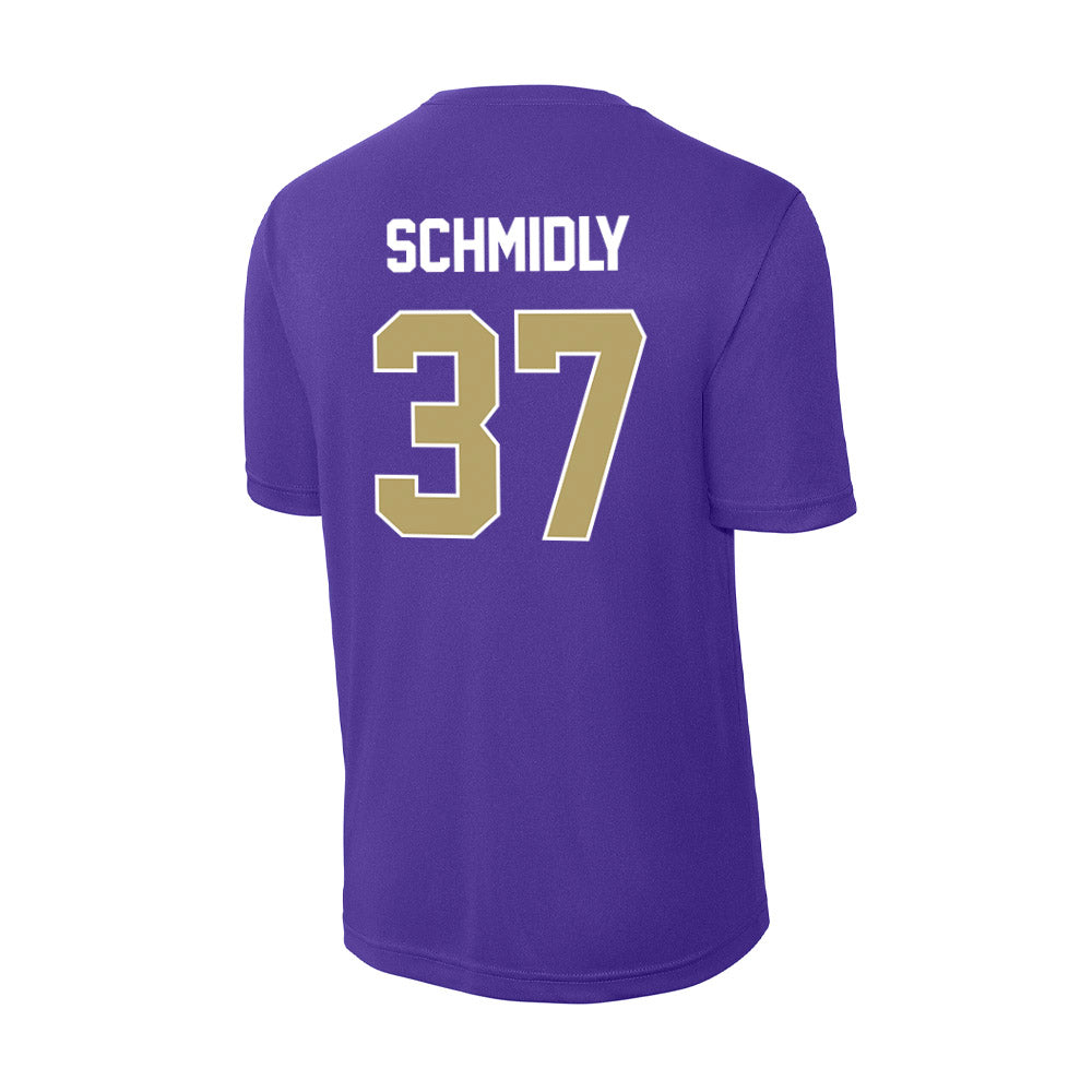 JMU - NCAA Baseball : Ike Schmidly - Activewear T-Shirt-1