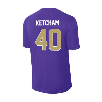 JMU - NCAA Football : Logan Ketcham - Activewear T-Shirt-1