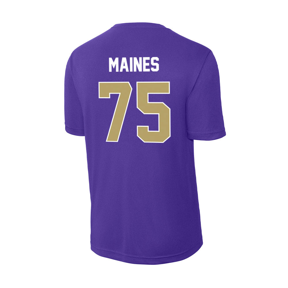 JMU - NCAA Football : Wyatt Maines - Activewear T-Shirt-1