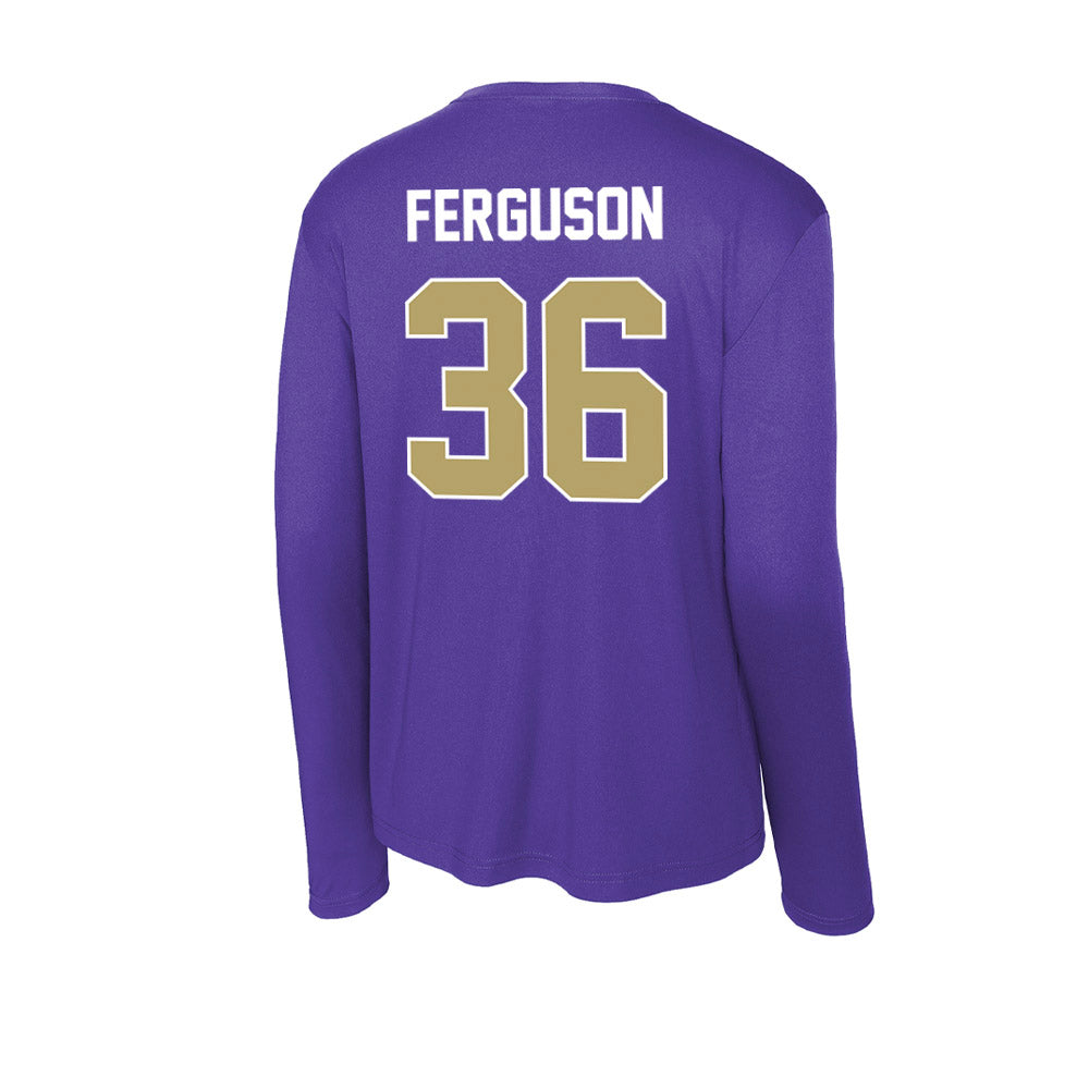 JMU - NCAA Football : Milton Ferguson - Activewear Long Sleeve T-Shirt-1