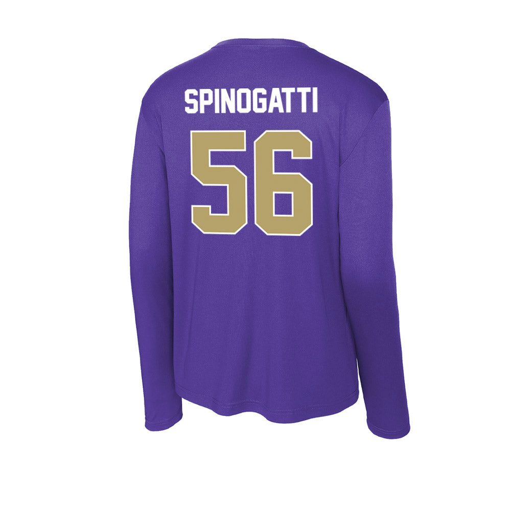JMU - NCAA Football : Drew Spinogatti - Activewear Long Sleeve T-Shirt-1