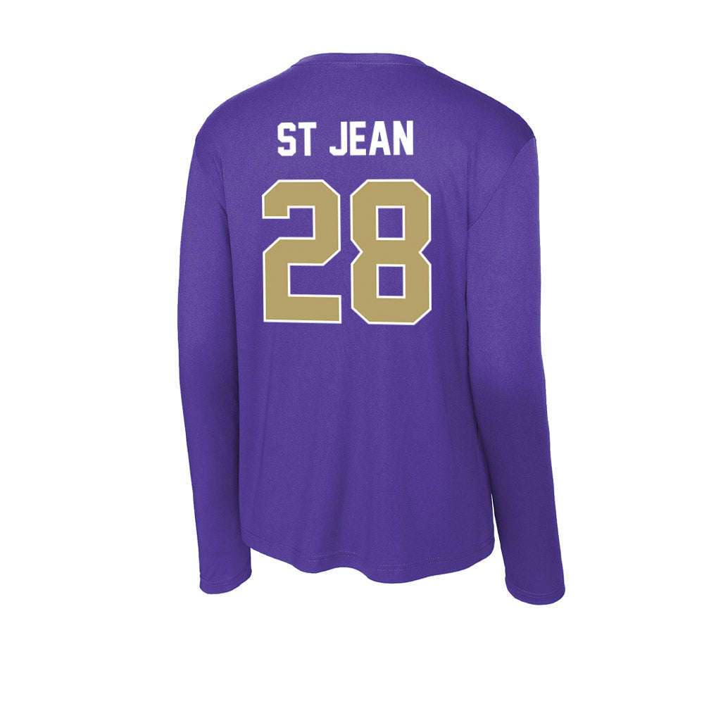 JMU - NCAA Softball : Lisey St Jean - Activewear Long Sleeve T-Shirt-1