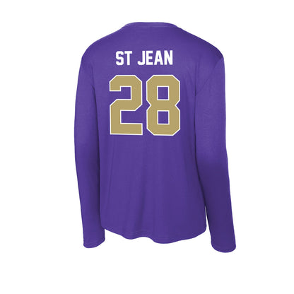 JMU - NCAA Softball : Lisey St Jean - Activewear Long Sleeve T-Shirt-1