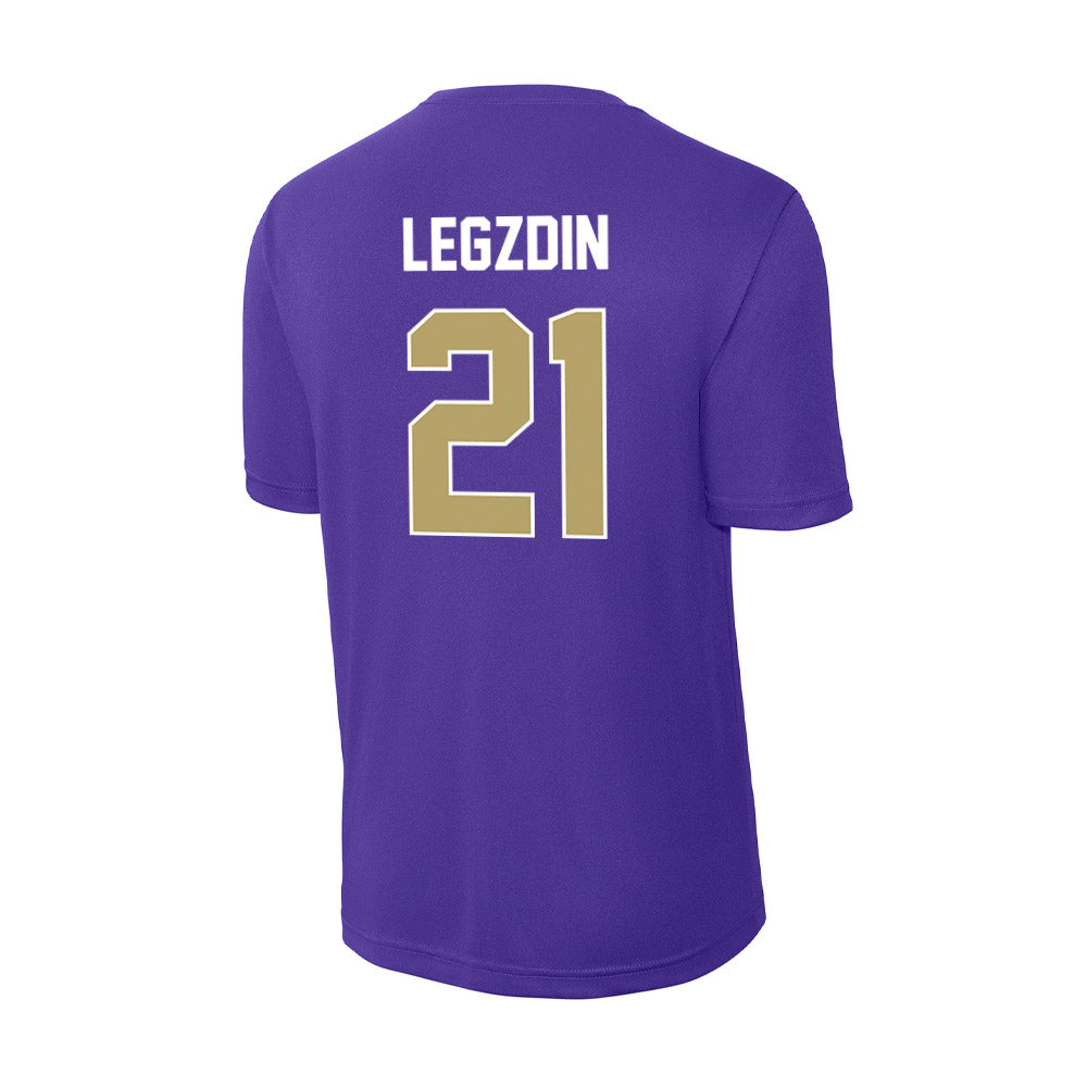 JMU - NCAA Softball : Cali Legzdin - Activewear T-Shirt-1