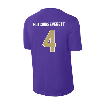 JMU - NCAA Men's Basketball : Elijah Hutchins-Everett - Activewear T-Shirt-1