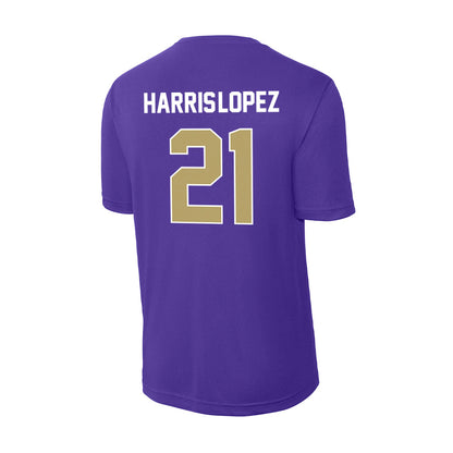 JMU - NCAA Football : Curtis Harris-Lopez - Activewear T-Shirt-1