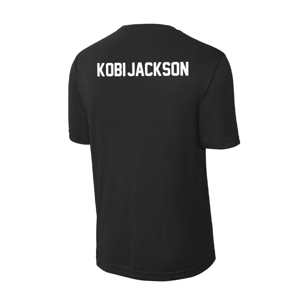 Campbell - NCAA Men's Tennis : Kenji Kobi-Jackson - Activewear T-Shirt-1