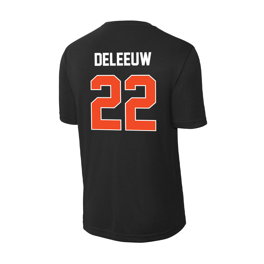 Campbell - NCAA Men's Soccer : Landon Deleeuw - Activewear T-Shirt-1