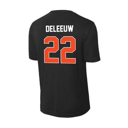 Campbell - NCAA Men's Soccer : Landon Deleeuw - Activewear T-Shirt-1