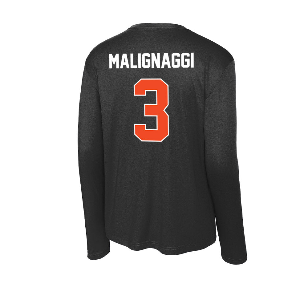 Campbell - NCAA Football : Sammy Malignaggi - Activewear Long Sleeve T-Shirt-1