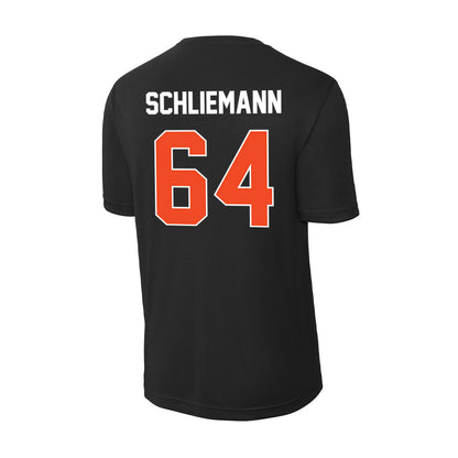 Campbell - NCAA Football : Christian Schliemann - Activewear T-Shirt-1