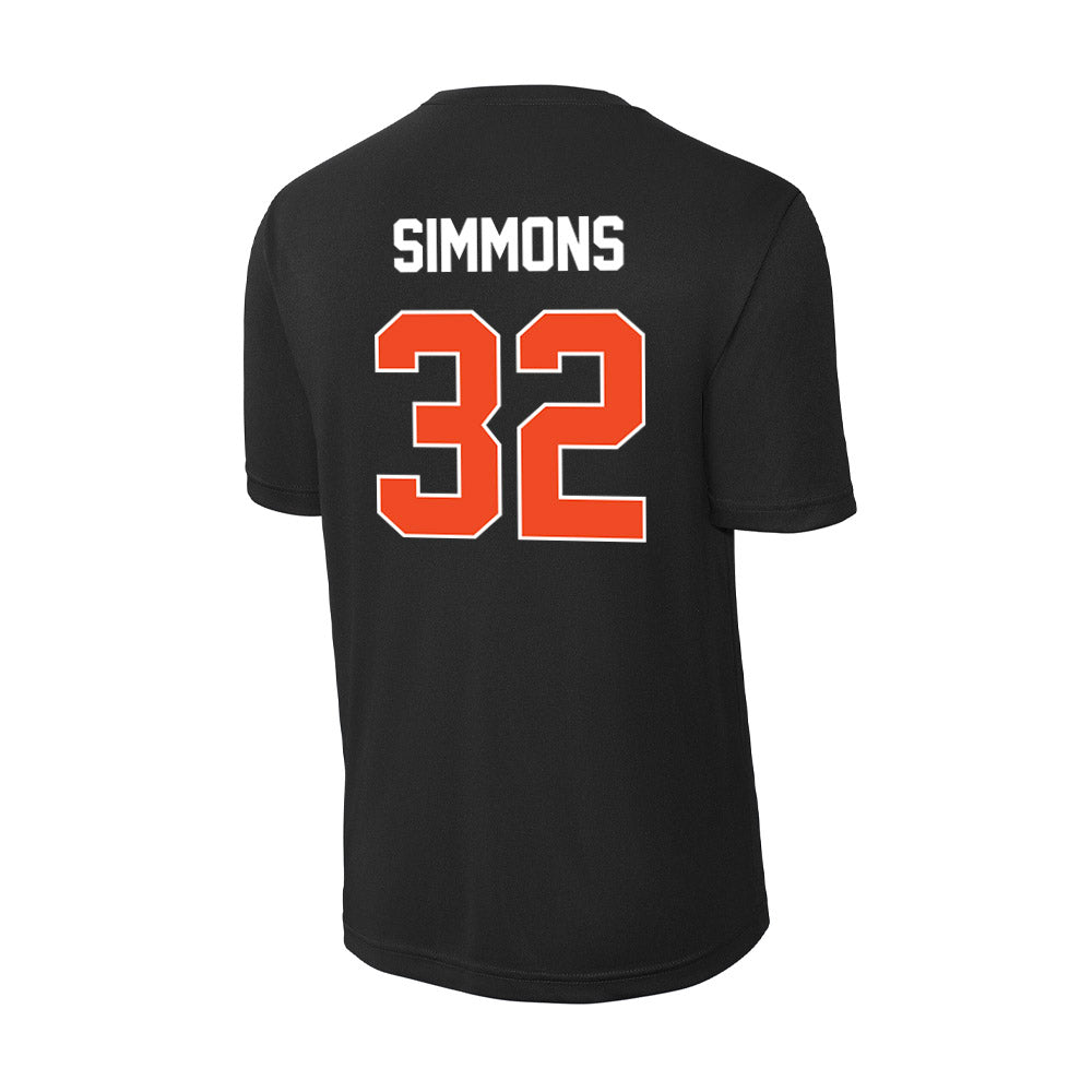 Campbell - NCAA Baseball : Owen Simmons - Activewear T-Shirt-1