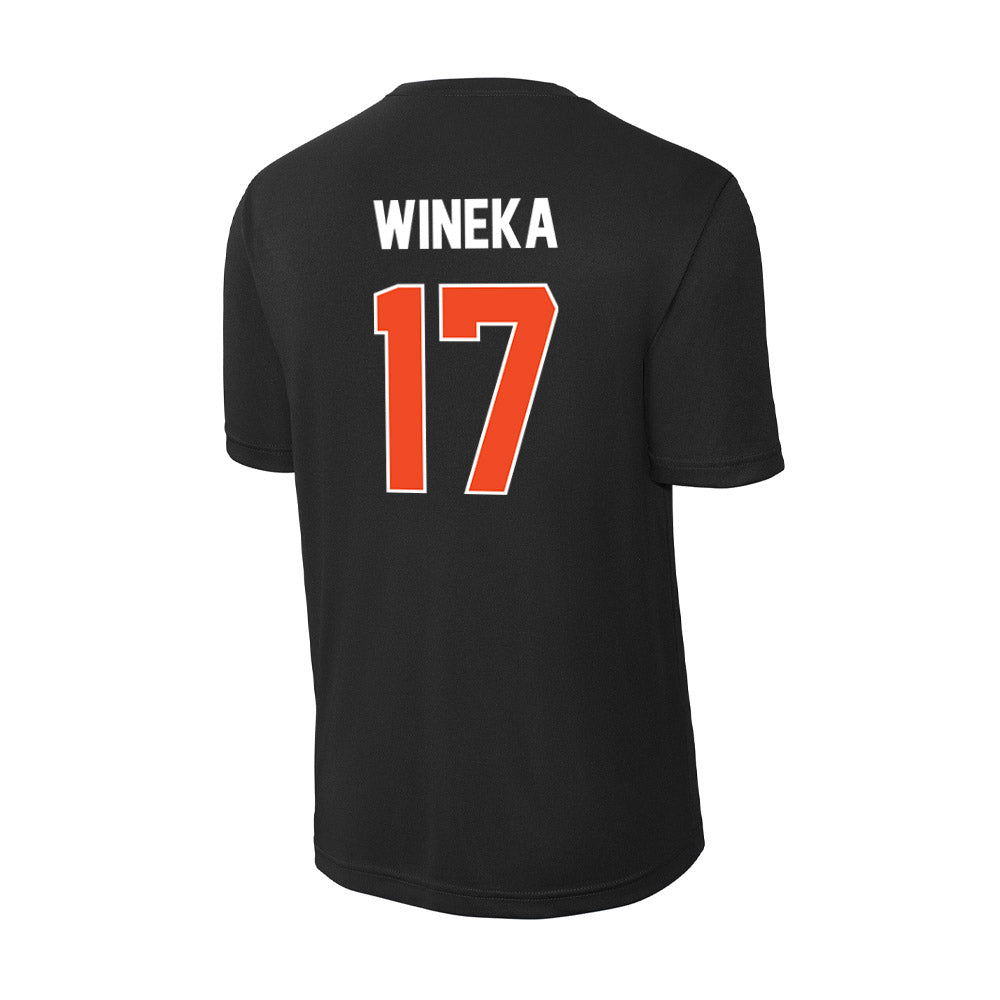Campbell - NCAA Women's Soccer : Ella Wineka - Activewear T-Shirt-1