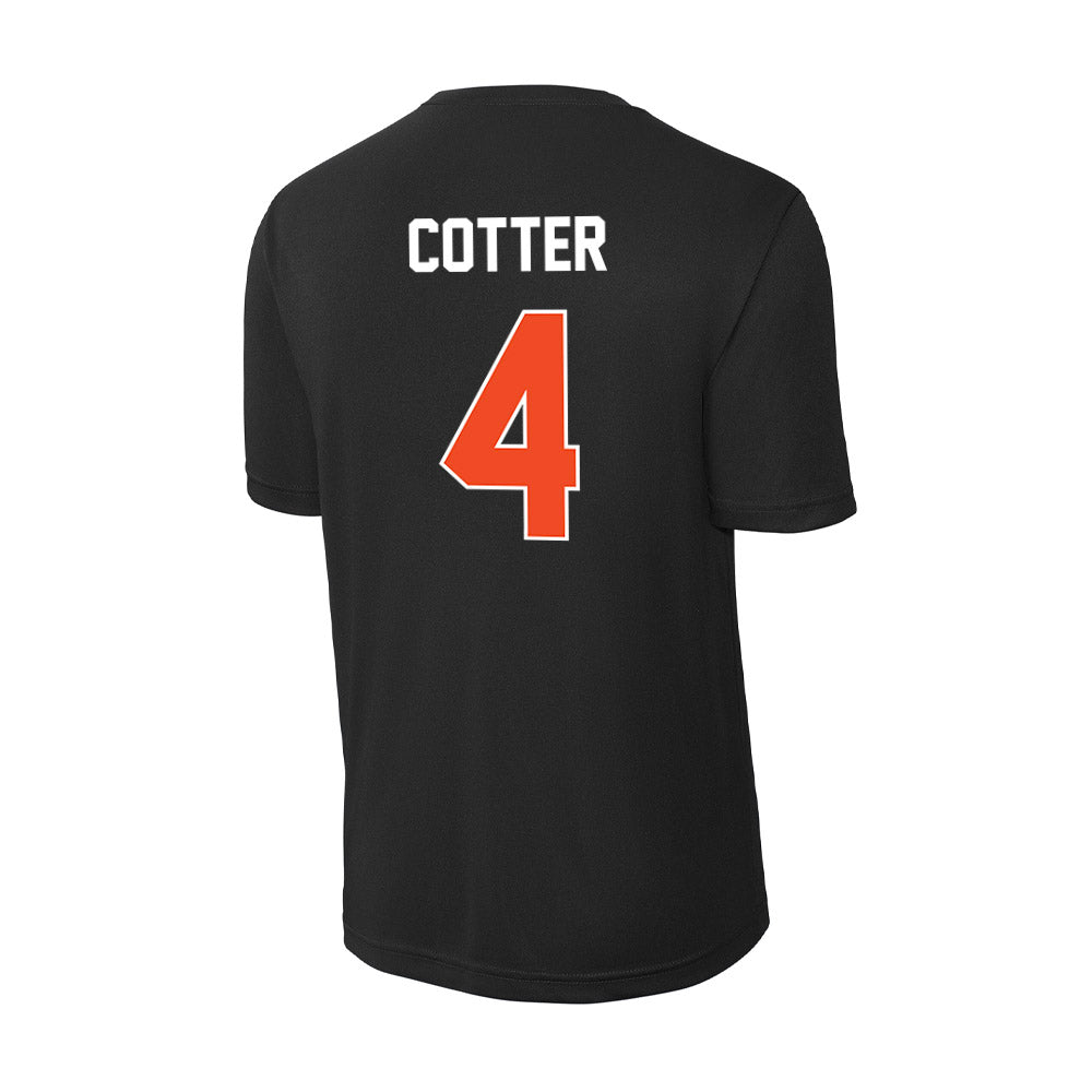 Campbell - NCAA Women's Basketball : Taylor Cotter - Activewear T-Shirt-1