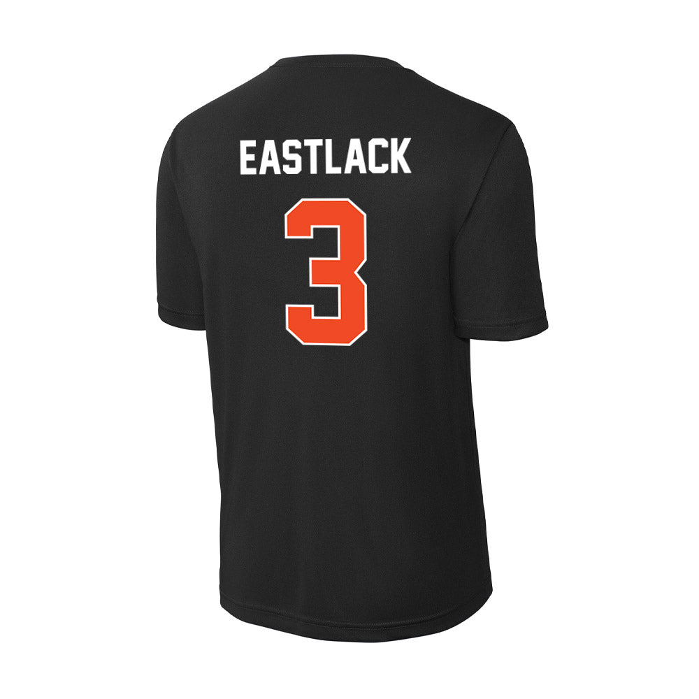 Campbell - NCAA Men's Soccer : Brogan Eastlack - Activewear T-Shirt-1