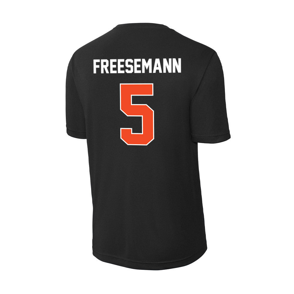 Campbell - NCAA Women's Volleyball : Leah Freesemann - Activewear T-Shirt-1