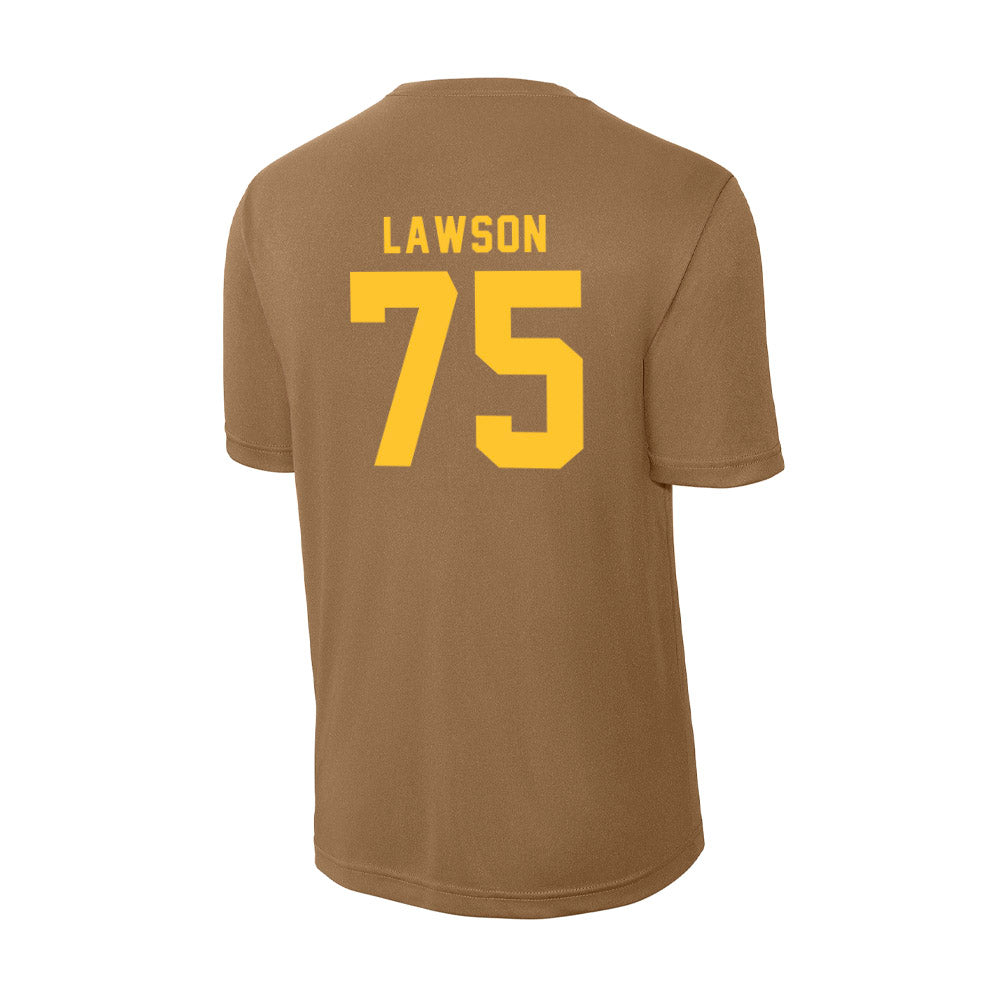 Wyoming - NCAA Football : Cooper Lawson - Activewear T-Shirt-1