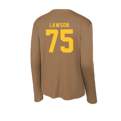 Wyoming - NCAA Football : Cooper Lawson - Activewear Long Sleeve T-Shirt-1