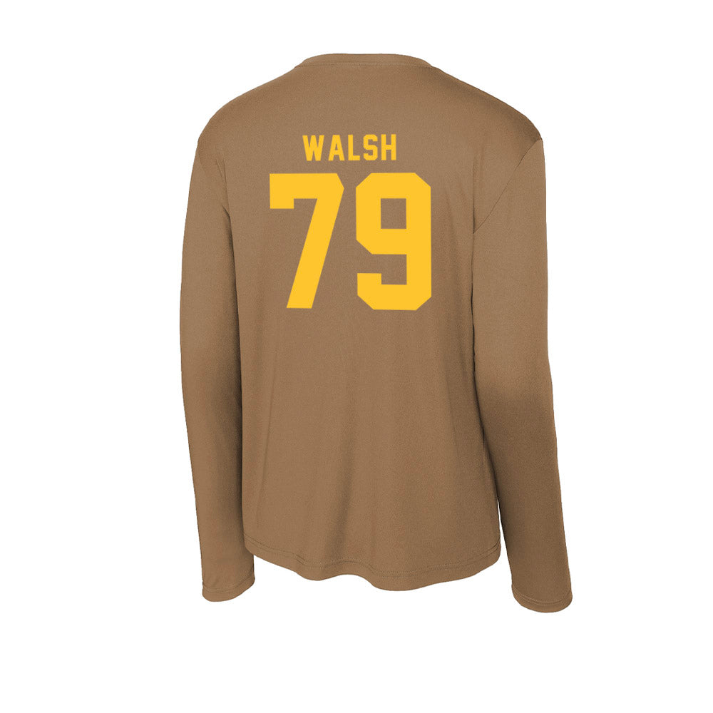 Wyoming - NCAA Football : Jack Walsh - Activewear Long Sleeve T-Shirt-1