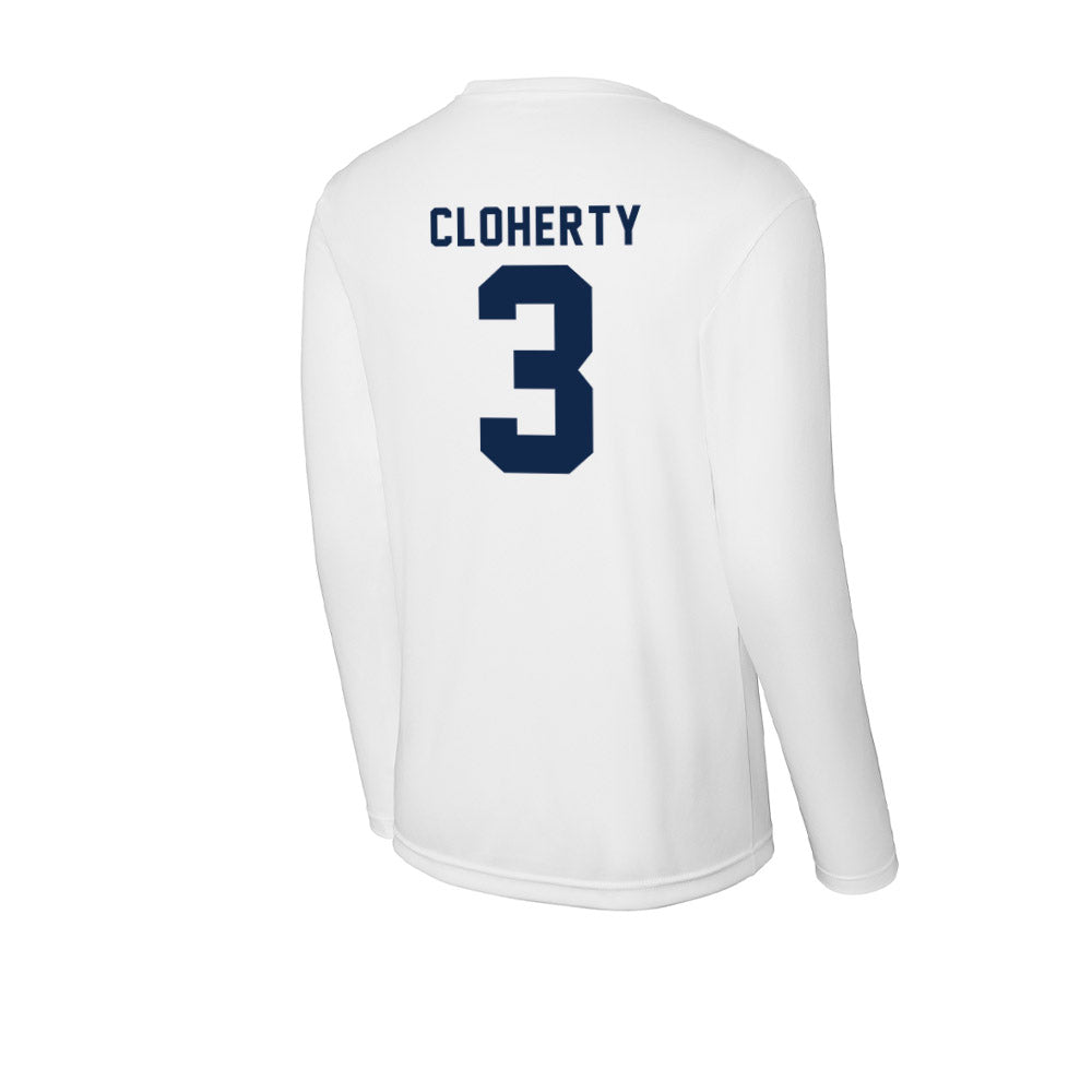 UCSD - NCAA Women's Water Polo : Emily Cloherty - Activewear Long Sleeve T-Shirt-1