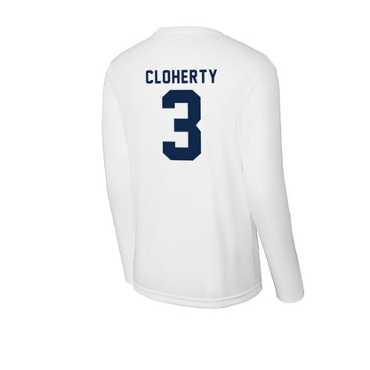 UCSD - NCAA Women's Water Polo : Emily Cloherty - Activewear Long Sleeve T-Shirt-1