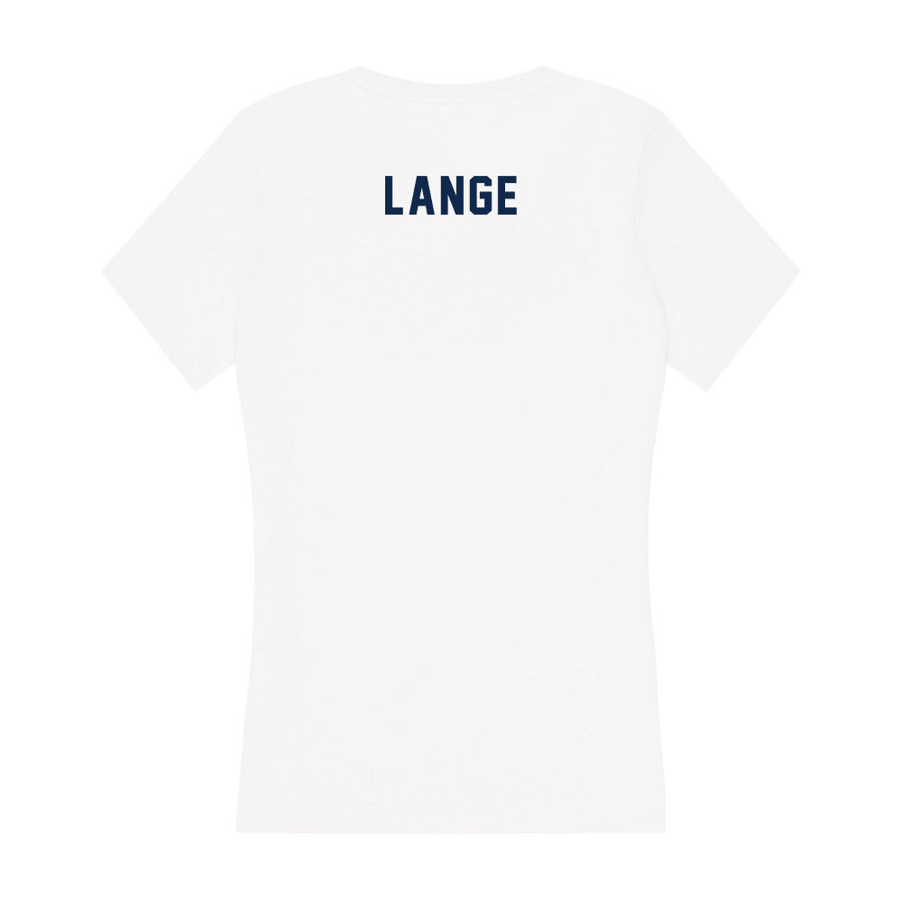 UCSD - NCAA Men's Track & Field : Tyler Lange - Women's V-Neck T-Shirt-1